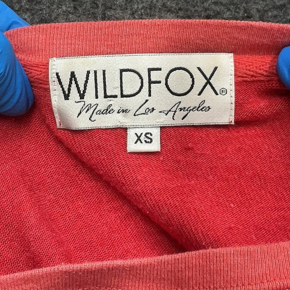 Wildfox "Cyber Dream Girl" Pullover Sweatshirt – Size XS – Pink – VGUC - Picture 4 of 5